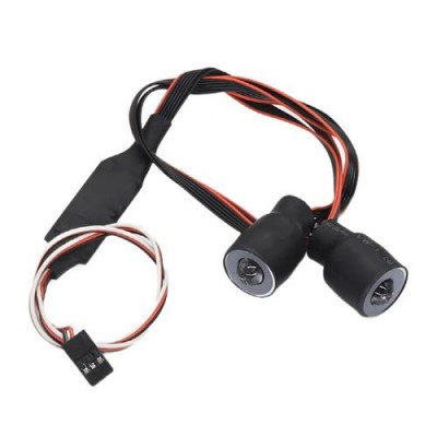 [˾ũ] DTLR05012B [DETAILS TECH] Front Big LED Angel Eye Light for RC Cars 17mm Blue Light