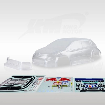�˾���ũ E8405 [Traction Hobby] C3 Clear Body With Redbull Sticker (Km WRC C3 ) ����� �ٵ�