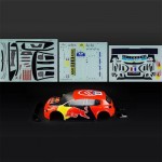 [Traction Hobby] Red Bull Body (Km WRC C3 ) ����� �ٵ�