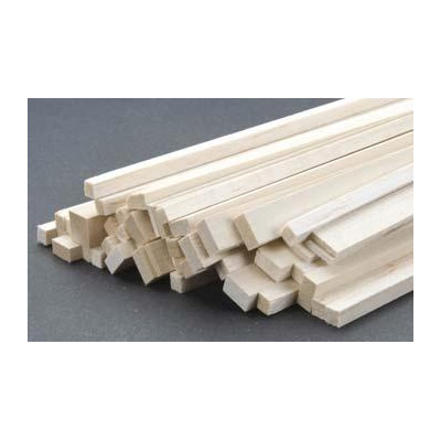 [�˾���ũ]  �߻糪�� (Balsa Wood) ���簢 ���� - 1.5 x 3.2 x 1000 mm