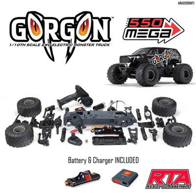 [˾ũ] ARA3230SKT1 [ARRMA] 1/10 GORGON 4X2 MEGA 550 귯õ  Ʈ  ŰƮ ǮƮ - ͸,  