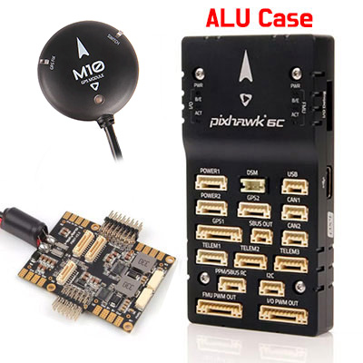 [˾ũ]  [HOLYBRO] Ƚȣũ 6C Pixhawk 6C (˷̴ ̽) Standard Set + M10 GPS + PM07 Ŀ
