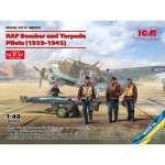 [ICM] BICM48090 1/48 RAF Bomber and Torpedo Pilots 1939-1945