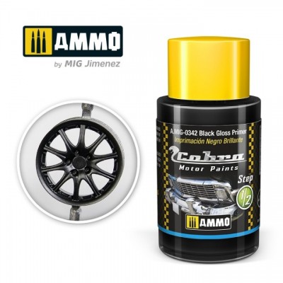 [˾ũ] CG0342 [MIG AMMO] CG0342 Cobra Motor Black Gloss Primer