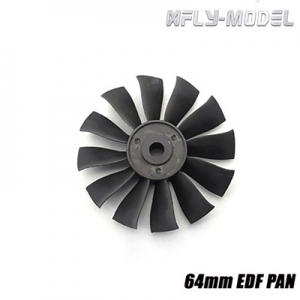 XFly Galaxy 64mm Single Fan 12-Bladed - 64mm ��ƼƮ �극�̵�