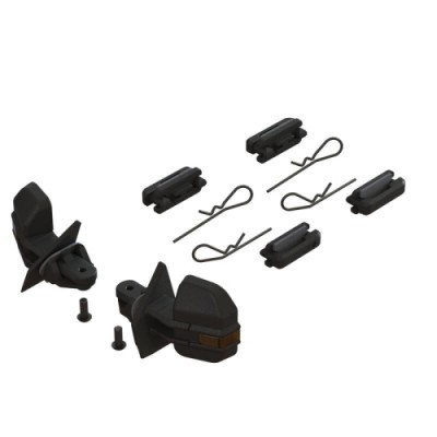 �˾���ũ ARA480062 [ARRMA] ARA480062 Wing mirror and door handle set