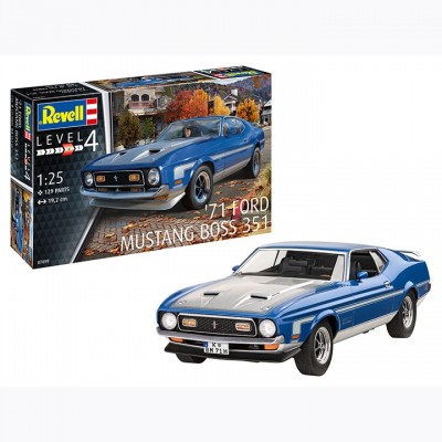 [˾ũ] BV7699 [Revell Gmbh] BV7699 1/25 71 Mustang Boss 351-New Tool