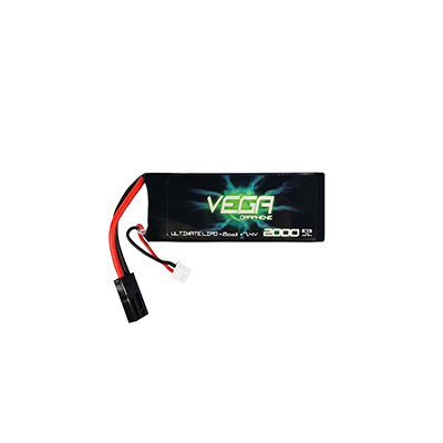 [˾ũ]  [VEGA]  ׷ 7.4V 2000mAh 30C Ƭ ͸ - ̴Ÿ̾