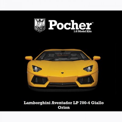 [˾ũ] BBPHK119F [Pocher] BBPHK119F 1/8 Pocher Lamborghini Aventador - Yellow