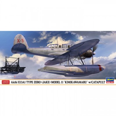 [˾ũ] BH02455 [Hasegawa] BH02455 1/72 E13A1 Type Zero (Jake) Model 11 Kimikawamaru w/Catapult