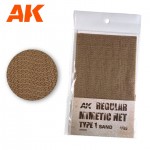 [AK interactive] CAK8060 CAMOUFLAGE NET SAND TYPE 1(ũ 16X23cm)