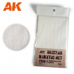 [AK interactive] CAK8061 CAMOUFLAGE NET PERSONALIZED WHITE TYPE1(ũ 16X23cm)