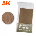 [AK interactive] CAK8062 CAMOUFLAGE NET BROWN TYPE 2(ũ 16X23cm)