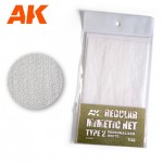 [AK interactive] CAK8063 CAMOUFLAGE NET PERSONALIZED WHITE TYPE 2(ũ 16X23cm)