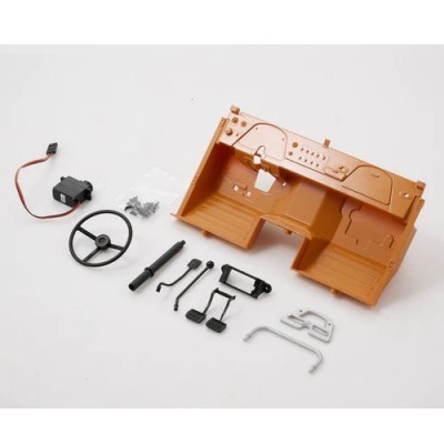 �˾���ũ C1628 [ROC HOBBY] 1:10 11035 STEERING WHEEL AND NSTRUMENT PANEL SET