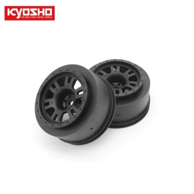 [˾ũ] KYKBH002BK [KYOSHO] 2.4in 6 Spoke Of fRoad Wheel(KB10L/Black/2p)  