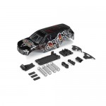 [ARRMA] ARA402353 GORGON Painted Decaled Body Set, Gun Metal