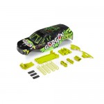 [ARRMA] ARA402349 GORGON Painted Decaled Body Set, Fluorescent Yellow