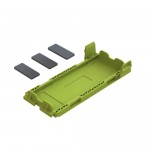 [ARRMA] ARA320775 Battery Door Set, Fluorescent Yellow