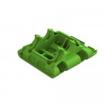 [ARRMA] ARA320792 Rear Lower Skid/Gearbox Mount, Green