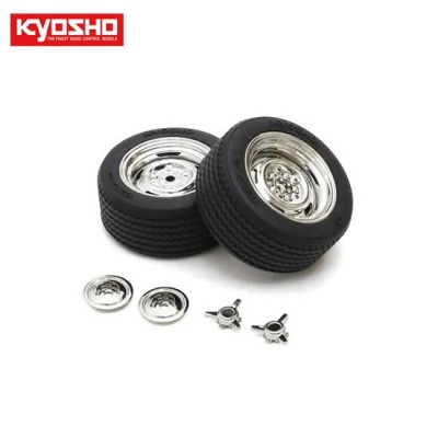 ˾ũ KYFATH707SMM [KYOSHO] GluedClassicRallyTire FZ02(M)(Plating/2pcs)