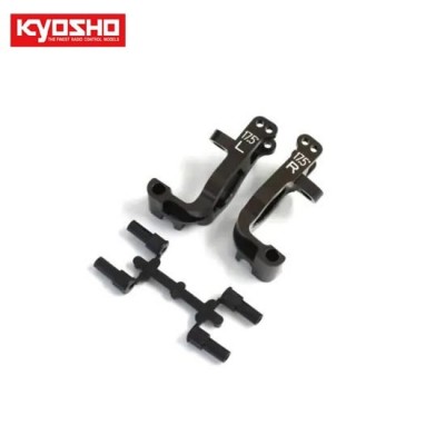 [�˾���ũ] KYIFW474B [KYOSHO] Al Front Hub Carrier Set(L,R/17.5/Gunme Metallic)
