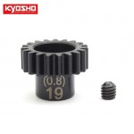 [KYOSHO] Steel Pinion Gear (19T/0.8M/��5.0)