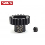 [KYOSHO] Steel Pinion Gear (20T/0.8M/��5.0)