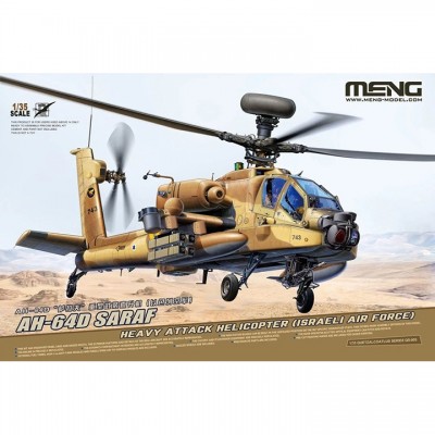 [˾ũ] CEQS-005 [Meng] CEQS-005 1/35 AH-64D Saraf Heavy Attack Helicopter(Israeli Air Force)