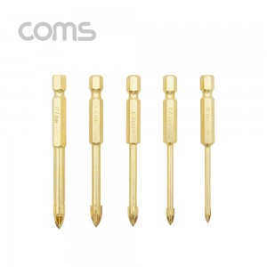 Coms ���� Ÿ�Ϻ�Ʈ ��Ʈ 5pcs, ���ڱ⸮, Ÿ�� ��ũ��Ʈ �븮�� õ���۾� Ÿ�ϱ⸮ �帱��Ʈ
