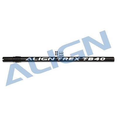 ˾ũ HB40T010XXW [ALIGN] TB40 Carbon Fiber Tail Boom