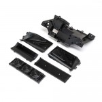 [TEAM LOSI] Rear Bulkhead, Fan Panel & Mud Guard: 1/10 Baja Rey 2.0