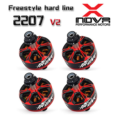 [�˾���ũ]  [X-NOVA] 2207-1800KV Freestyle Hard Line V2 (4pcs) [���� 4�� �޺���Ʈ]