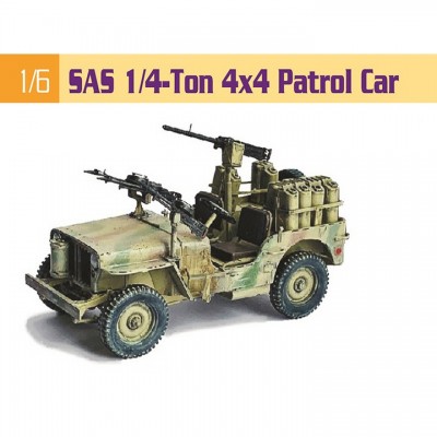 [˾ũ] BD75037 [Dragon] BD75037 1/6 SAS 1/4-Ton 4x4 Patrol Car
