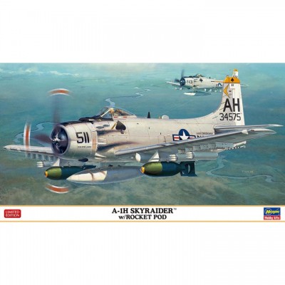 ˾ũ BH02466 [Hasegawa] BH02466 1/72 A-1H Skyraider w/Rocket Pod