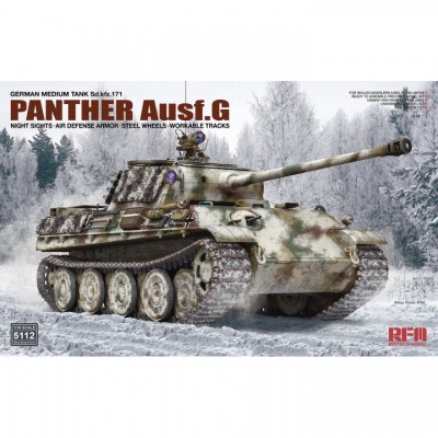 [˾ũ] CRM5112 [RFM] CRM5112 1/35 Panther G w/Night Sights/Air Defense Armor/Steel Wheel