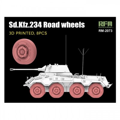 [˾ũ] CRM2073 [RFM] CRM2073 1/35 3D Sd.Kfz.234 Road wheels (8 pices)-尩 