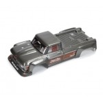[ARRMA] ARA402360 PAINTED DECALED TRIMMED BODY, GUNMETAL: OUTCAST 4X4