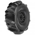 [PROLINE-RACING] 10189-11 1/7 Dumont Sand/Snow F/R Tires MTD 17mm Black Raid (2): Mojave/UDR