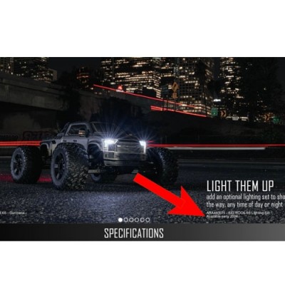 ˾ũ ARA480075 [ARRMA] ARA480075 BIGROCK Light Set