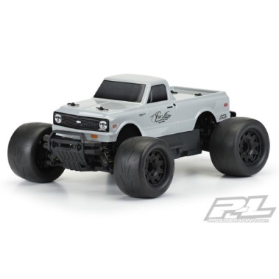 [˾ũ] PRO325114 [PROLINE-RACING] 3251-14 1972 Chevy C-10 Tough-Color (Stone Gray) Body for Stampede & Granite