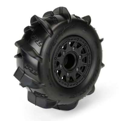 [˾ũ] PRO1018510 [PROLINE-RACING] 10185-10 1/10 Dumont Front/Rear 2.2/3.0 SC Mounted 12mm Black Raid (2)
