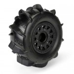 [PROLINE-RACING] 10185-10 1/10 Dumont Front/Rear 2.2/3.0 SC Mounted 12mm Black Raid (2)