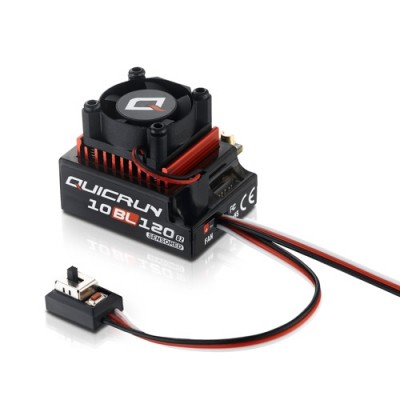 [�˾���ũ] 30125002 [HOBBYWING] QUICRUN 10BL120 G2 Sensored 120A ������ �귯�ø��� ���ӱ�