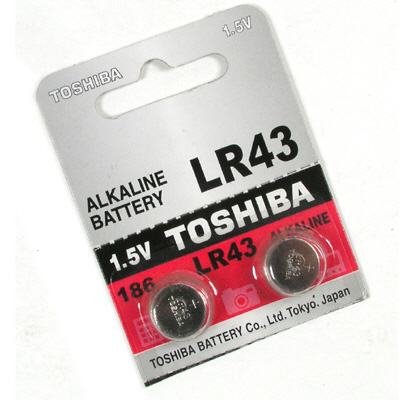 ˾ũ TK482 TOSHIBA  LR43 1.5V
