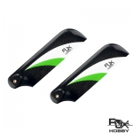 [RJXHOBBY] Black and White 105mm Tail CF Blades