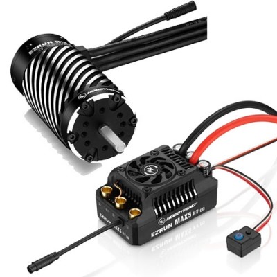 ˾ũ 30104200 30402902 [HOBBYWING] [,ӱ ǰ]EZRUN MAX5 HV G2 (12  /250A) Sensorless ECS EzRun 56118SD G2-650KV(1/5  )