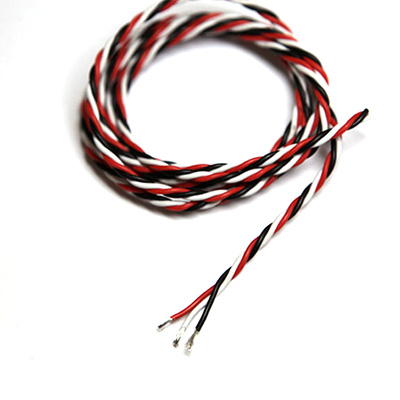 [˾ũ] 30C-°   弱  24AWG N/D Ÿ (1m / RED, BLACK, WHITE 3 / twisted) - 30core