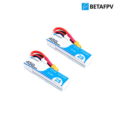 ˾ũ  [BETAFPV] 2 7.4V 450mAh 45C Ƭ ͸ (2) - XT30