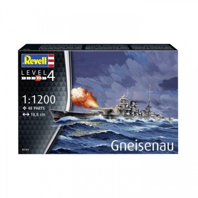 ˾ũ BV5181 [Revell Gmbh] BV5181 1/1200 Battleship Gneisenau